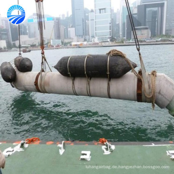 Marine aufblasbare Gummi Airbags für versunkene Schiffe retten